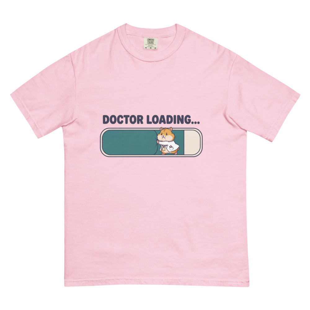 Doctor Loading… tee in Blossom, flat lay