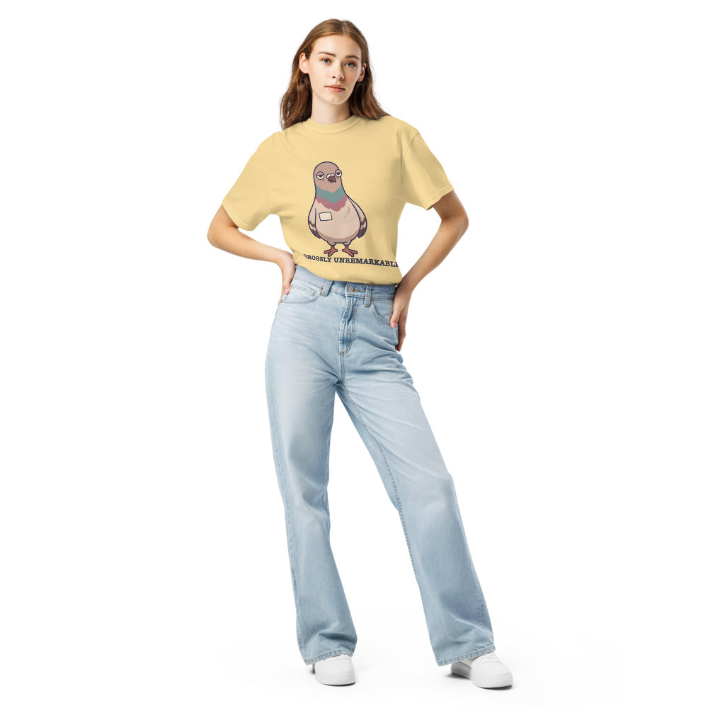 Grossly Unremarkable tee in Butter, on a woman