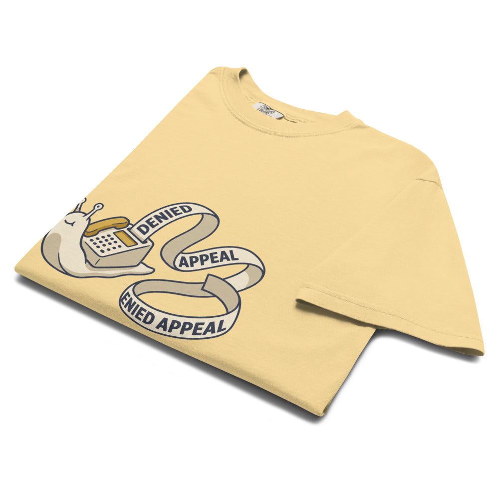 Denied. Appeal. Denied. Appeal. tee in Butter, folded