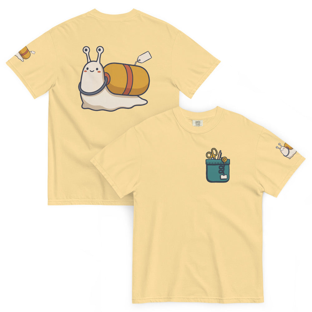 Stat Full Kit in Butter, front and back