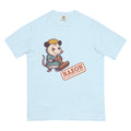 NAEON tee in Chambray, flat lay