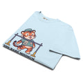 MAP 65: The Bare Minimum tee in Chambray, folded