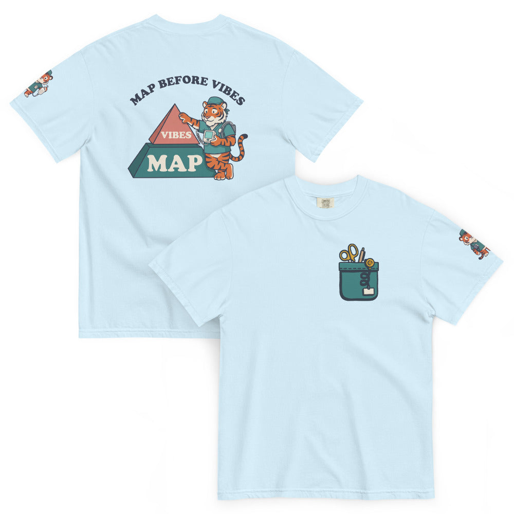 MAP Before Vibes Full Kit in Chambray, front and back