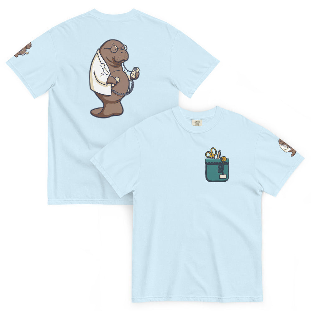 Dr. Flo Full Kit in Chambray, front and back