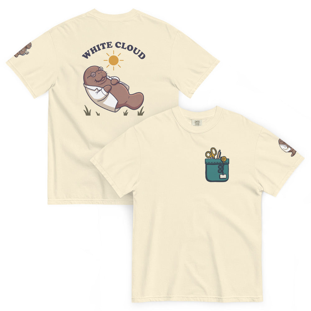White Cloud Full Kit in Ivory, front and back
