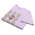 Another Day, Another Drip. tee in Orchid, folded