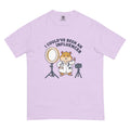I Could've Been an Influencer tee in Orchid, flat lay